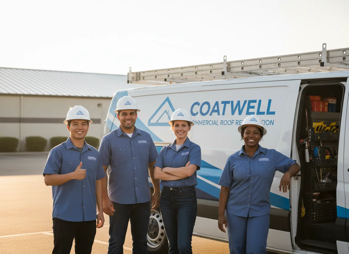 Commercial roof coating company in Douglass, KS